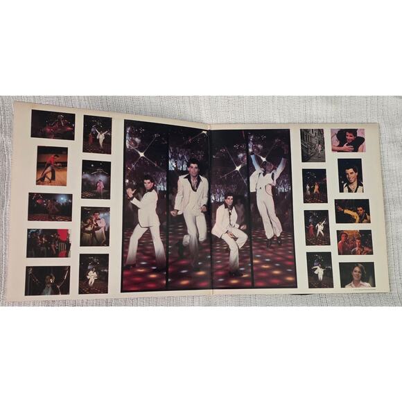 Saturday Night Fever Soundtrack 2xLP Vinyl Album Bee Gees 1977 - Picture 3 of 7